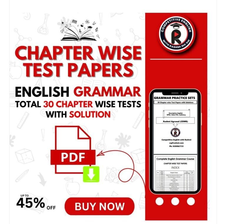 Wise Test Example English Grammar Chapter Wise Test Papers – Total 30 Chapter wise Tests ...