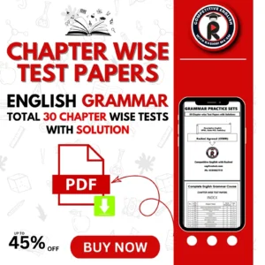 English Grammar Chapter Wise Test Papers - Total 30 Chapter wise Tests with Solution By Rashmi Agrawal (PDF) - Image 2